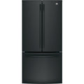 GE 33-inch, 18.6 cu. ft. Counter-Depth French-Door Refrigerator GWE19JGLBB