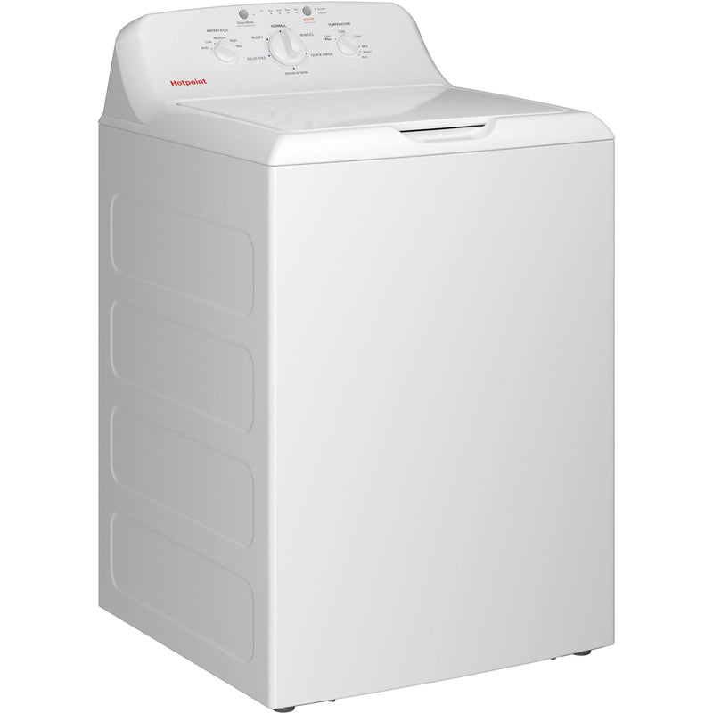 Hotpoint 4.0 cu. ft. Top Loading Washer with Stainless Steel Basket HTW265ASWWW (HTW265ASWWW)