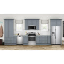 Whirlpool 36-inch, 24.5 cu. ft. Side-by-Side Freestanding Refrigerator with Exterior Ice and Water Dispenser with EveryDrop™ Water Filtration (Fingerprint-Resistant Stainless)WRS555SIHZ