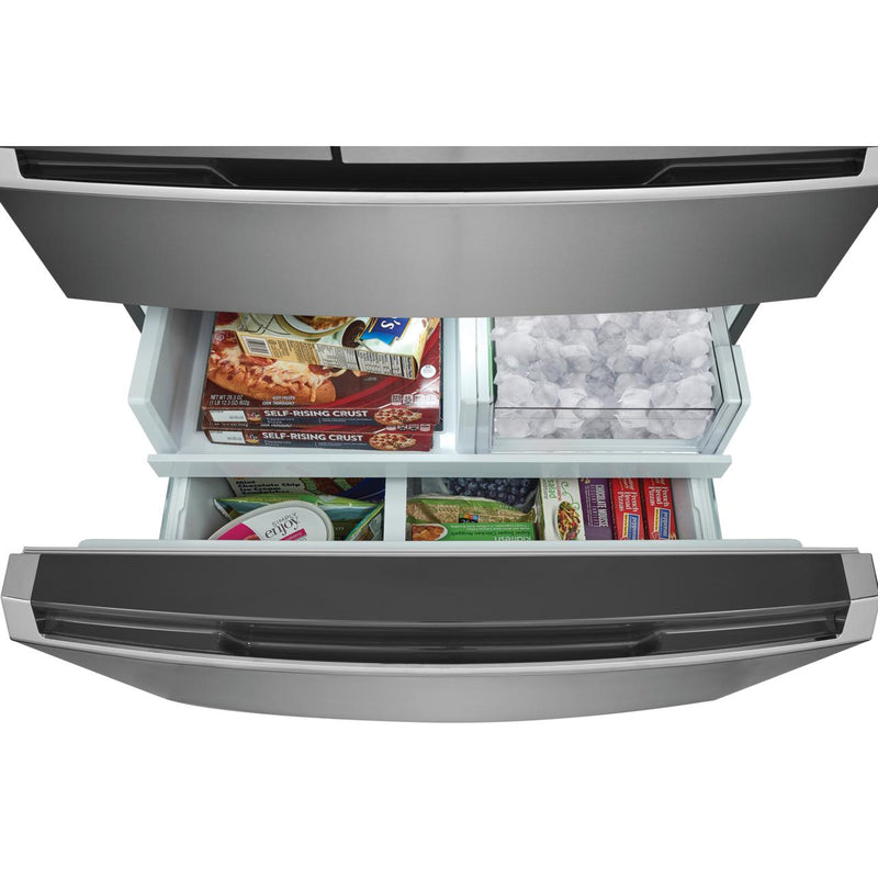 (GRMG2272CF) Frigidaire Gallery 36-inch, 22.1 cu. ft. Counter-Depth French 4-Door Refrigerator with Interior Ice Maker GRMG2272CF
