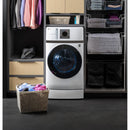 GE Profile 4.6 cu. ft. UltraFast Combo with Ventless Inverter Heat Pump Technology Washer/Dryer PFQ83HSSWWW (PFQ83HSSWWW)