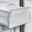 Forno 33-inch, 15.6 cu.ft. Freestanding Side-by-Side Refrigerator with LED Display on Door FFRBI1805-33SBFFRBI180533SB