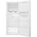 Whirlpool 25-inch, 10.68 cu.ft. Freestanding Top Freezer Refrigerator WRT111SFDW