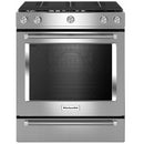 KitchenAid 30-inch Slide-In Gas Range KSGG700ESSKSGG700ESS
