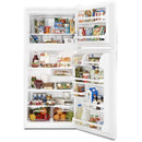 Whirlpool 30-inch, 18.2 cu.ft. Freestanding Top Freezer Refrigerator WRT108FFDW
