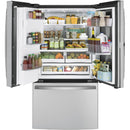 GE Profile 36-inch, 27.7 cu. ft. French 3-Door Refrigerator PFD28KYNFS (PFD28KYNFS)