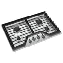 Whirlpool 30-inch Built-in Gas Cooktop with EZ-2-Lift™ (Stainless Steel)