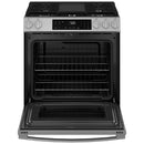 GE 30-inch Slide-in Gas Range with Griddle GGS500PVSS