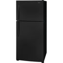 Frigidaire 30-inch, 20.0 cu. ft. Freestanding Top Freezer Refrigerator with EvenTemp™ Cooling System FFHT2022AB