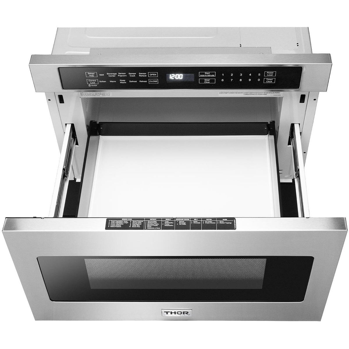 Thor Kitchen 24-inch, 1.2 cu.ft Microwave Drawer TMD2401 (TMD2401)