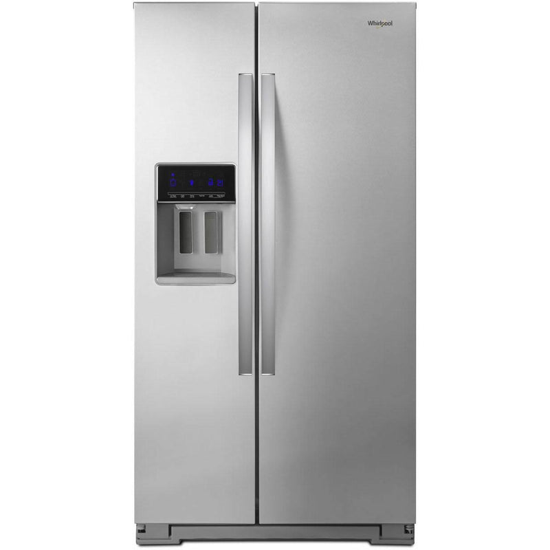 Whirlpool 36-inch, 20.59 cu. ft. Counter-Depth Side-By-Side Refrigerator WRS571CIHZ