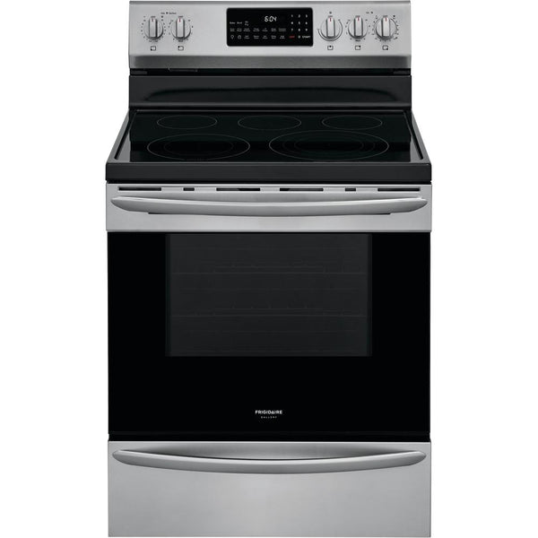 Frigidaire Gallery 30-inch Freestanding Electric Range with Even Baking Technology GCRE3060AF