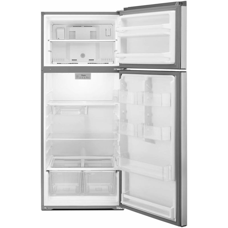 Whirlpool 28-inch, 17.64 cu. ft. Top Freezer Refrigerator WRT518SZFM