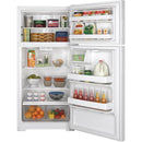 Hotpoint 28-inch, 14.6 cu. ft. Top Freezer Refrigerator HPE15BTHWW