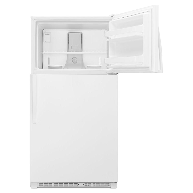 Whirlpool 33-inch, 20.5 cu.ft. Freestanding Top Freezer Refrigerator with Flexi-Side™ Bin WRT311FZDW