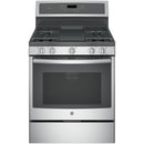 GE Profile 30-inch Freestanding Gas Range with Convection Technology PGB911SEJSS