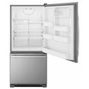 Amana 29in 18cu.ft. Bottom Mount Freezer Refrigerator ABB1924BRM (Stainless Steel) (ABB1924BRM)