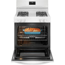 Frigidaire 30-inch Freestanding Gas Range FCRG3051BWFCRG3051BW