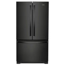 Whirlpool 36-inch, 20.0 cu. ft. Counter-Depth French 3-Door RefrigeratorWRF540CWHB