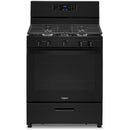 Whirlpool 30-inch Freestanding Gas Range with Frozen Bake™ Technology WFG505M0MBWFG505M0MB