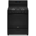 Whirlpool 30-inch Freestanding Gas Range with Frozen Bake™ Technology WFG505M0MB