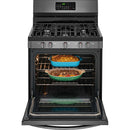 Frigidaire Gallery 30-inch freestanding gas range with Effortless™ Convection FGGF3059TD