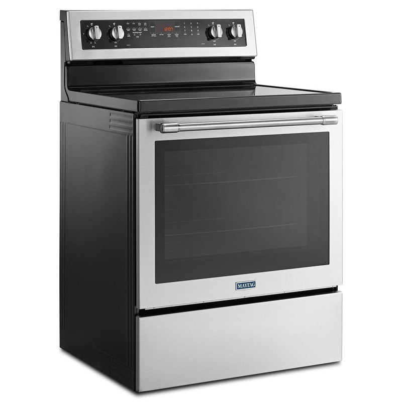 Maytag 30-inch Freestanding Electric Range with True Convection Technology MER8800FZ