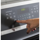 GE Profile 30-inch Freestanding Electric Range with Convection Technology PB911SJSSPB911SJSS