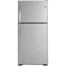 GE 33-inch, 21.9 cu.ft. Freestanding Top Freezer Refrigerator with Upfront Fresh Food Temperature Controls GTS22KYNRFS (GTS22KYNRFS)