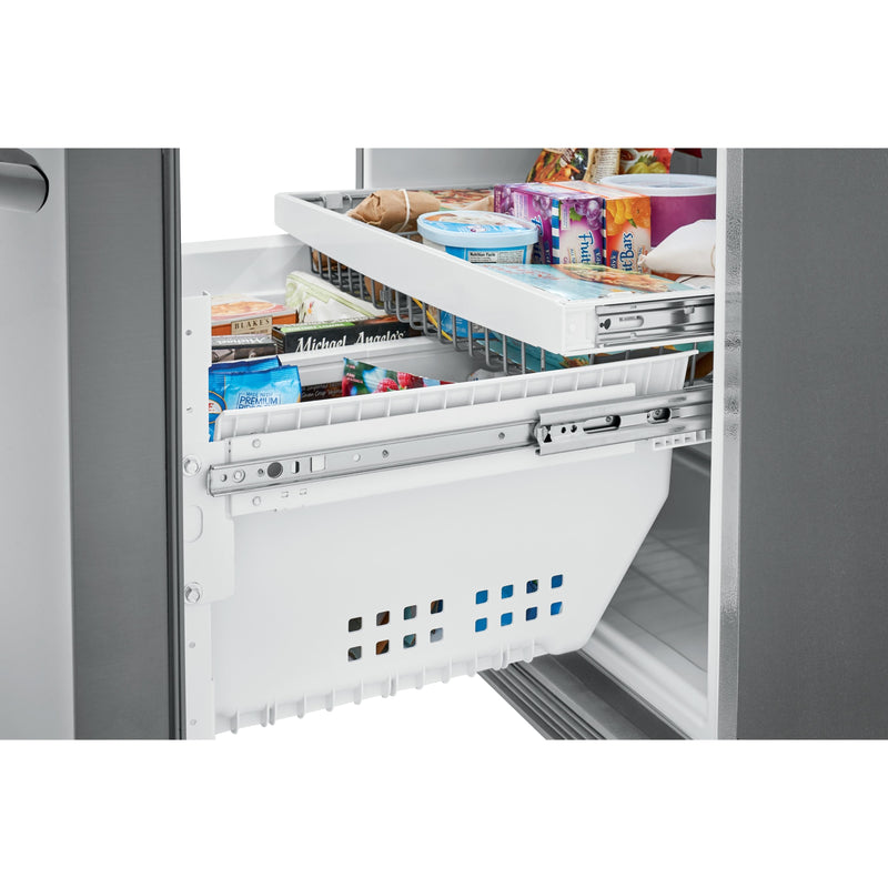 (FGHB2868TF) Frigidaire Gallery 36-inch, 26.8 cu.ft. Freestanding French 3-Door Refrigerator with EvenTemp? System FGHB2868TF