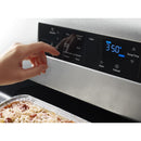 Whirlpool 30-inch Freestanding Electric Range with Frozen Bake™ Technology WFE520S0FSWFE520S0FS