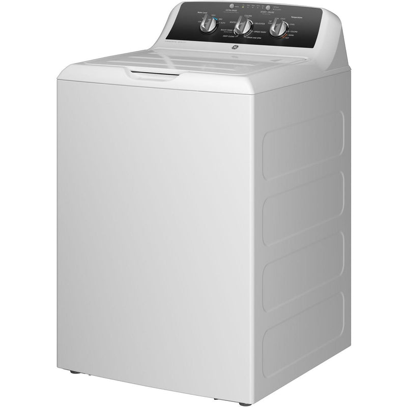 GE 4.3 cu. ft. Top Loading Washer with Stainless Steel Basket GTW525ACWWB (GTW525ACWWB)