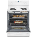 Whirlpool 30-inch Freestanding Electric Range with Keep Warm Setting WFC150M0JW