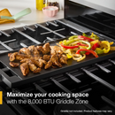 Whirlpool 30-inch Gas Range with Air Cooking Technology and Steam Clean (Stainless Steel) (WFGS4530SS)