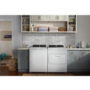 Whirlpool 7.0 cu.ft. Top Load Electric Dryer with Moisture Sensing (White)WED5010LW