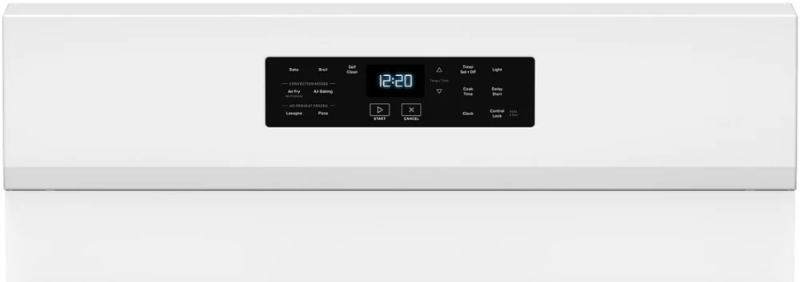 30-inch Gas Range with Air Cooking Technology, No Preheat Air Fry and Air Baking and Self Clean (WFGS5030RW)