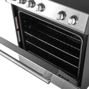 Forno 30-inch, 5 cu.ft Leonardo Espresso Electric Range FFSEL6012-30