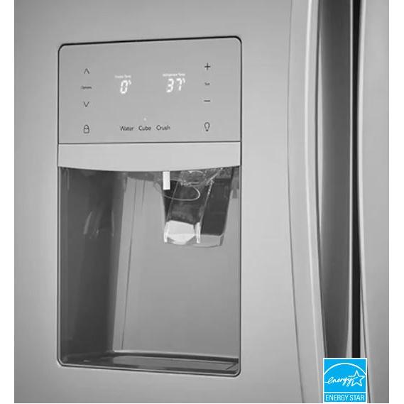 (FGHB2868TF) Frigidaire Gallery 36-inch, 26.8 cu.ft. Freestanding French 3-Door Refrigerator with EvenTemp? System FGHB2868TF