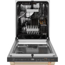 Caf? 24-inch Built-In Dishwasher with WiFi (Matte White/Brushed Bronze) CDT888P4VW2 (CDT888P4VW2)