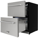 Thor Kitchen 24-inch, 5.3 cu.ft. Under-Counter Refrigerator Drawer with Digital Display TRF2401U