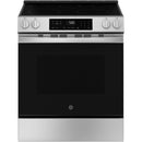 GE 30-inch Slide-in Electric Range with Crisp Mode GRS500PVSSGRS500PVSS