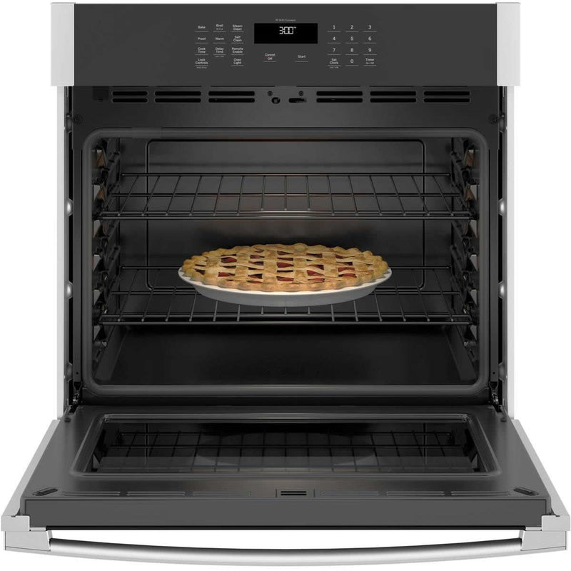 GE 30-inch, 5 cu. ft. Built-in Single Wall Oven JTS3000SNSS