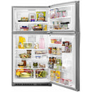 Whirlpool 33-inch, 21.3 cu. ft. Freestanding Top Freezer Refrigerator with Flexi-Slide™ Bin WRT541SZDM (Stainless Steel) (WRT541SZDM)