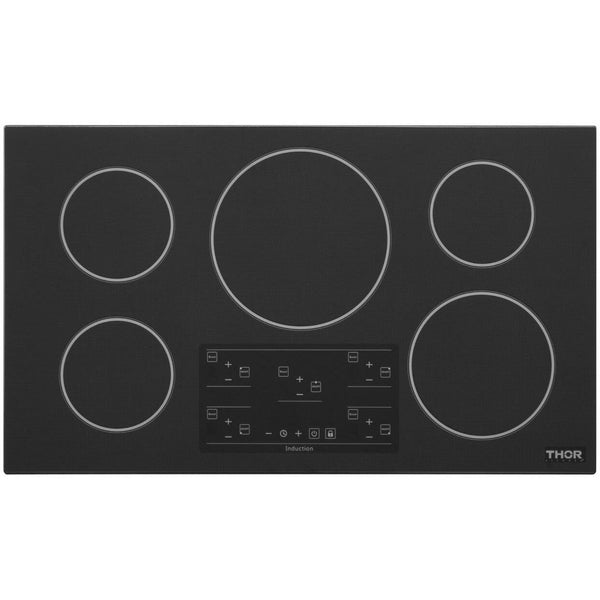 Thor Kitchen 36-inch Built-in Induction Cooktop with 5 Elements TEC3601i-C1 (TEC3601IC1)