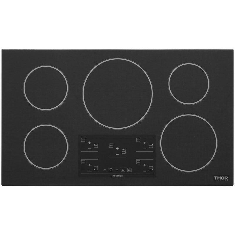Thor Kitchen 36-inch Built-in Induction Cooktop with 5 Elements TEC3601i-C1 (TEC3601IC1)