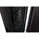 Whirlpool 36-inch, 23.8 cu. ft. Counter-Depth French 3-Door Refrigerator (Black)WRF954CIHB