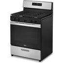 Whirlpool 30-inch Freestanding Gas Range with Frozen Bake™ Technology WFG505M0MS