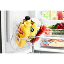 Whirlpool 30-inch, 19.7 cu.ft. Freestanding French 3-Door Refrigerator with Exterior Water Dispenser with EveryDrop® Filtration (Black Stainless Fingerprint Resistant)WRF560SEHV