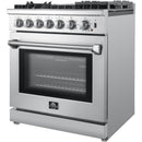 Forno Lazio 30" Freestanding Dual Fuel Range FFSGS6196-30FFSGS619630