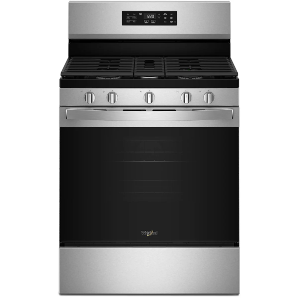 30-inch Gas Range with Air Cooking Technology and Steam Clean (WFGS4530SS)
